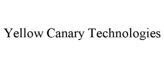 YELLOW CANARY TECHNOLOGIES