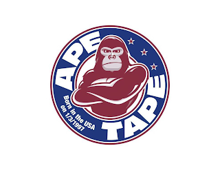 APE TAPE BORN IN THE USA ON 1/3/1997