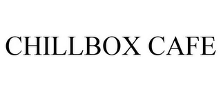 CHILLBOX CAFE