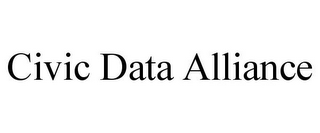 CIVIC DATA ALLIANCE