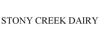 STONY CREEK DAIRY