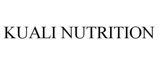 KUALI NUTRITION