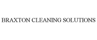 BRAXTON CLEANING SOLUTIONS