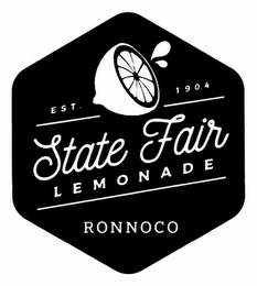 EST 1904 STATE FAIR LEMONADE RONNOCO