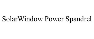 SOLARWINDOW POWER SPANDREL