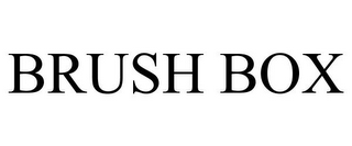 BRUSH BOX