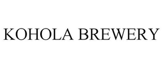 KOHOLA BREWERY