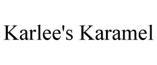 KARLEE'S KARAMEL