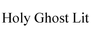 HOLY GHOST LIT