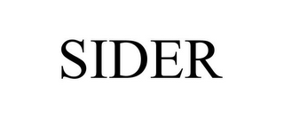 SIDER