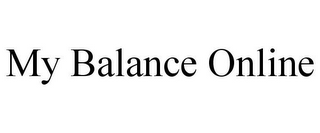 MY BALANCE ONLINE