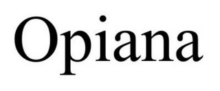 OPIANA