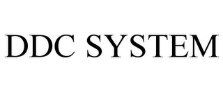 DDC SYSTEM