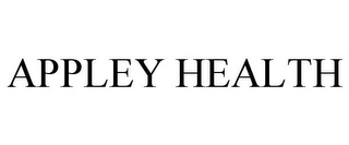 APPLEY HEALTH