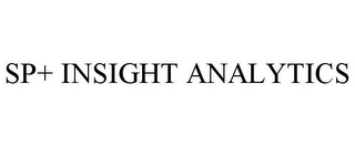 SP+ INSIGHT ANALYTICS