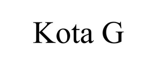 KOTA G