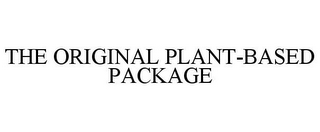 THE ORIGINAL PLANT-BASED PACKAGE