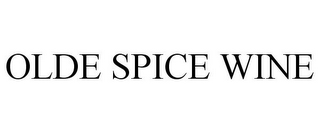 OLDE SPICE WINE