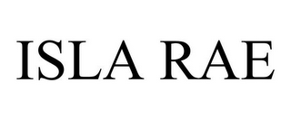 ISLA RAE