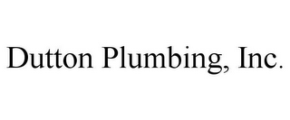 DUTTON PLUMBING, INC.