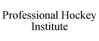 PROFESSIONAL HOCKEY INSTITUTE