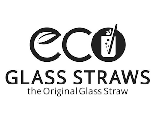 ECO GLASS STRAWS THE ORIGINAL GLASS STRAW