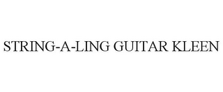 STRING-A-LING GUITAR KLEEN