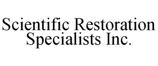 SCIENTIFIC RESTORATION SPECIALISTS INC.