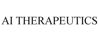 AI THERAPEUTICS