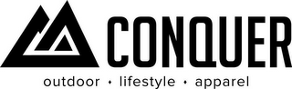 CONQUER OUTDOOR · LIFESTYLE · APPAREL