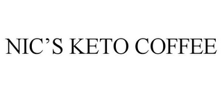 NIC'S KETO COFFEE