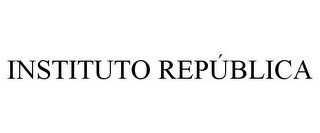 INSTITUTO REPÚBLICA