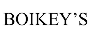 BOIKEY'S