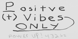 POSITVE (+) VIBES ONLY POWER UP! 432 HZ