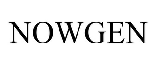 NOWGEN