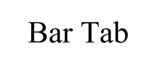 BAR TAB