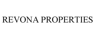 REVONA PROPERTIES