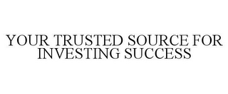 YOUR TRUSTED SOURCE FOR INVESTING SUCCESS