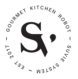 SV - GOURMET KITCHEN ROBOT - SUVIE SYSTEM - EST 2017