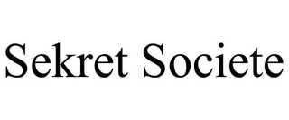 SEKRET SOCIETE