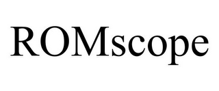 ROMSCOPE