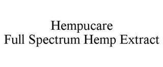 HEMPUCARE FULL SPECTRUM HEMP EXTRACT