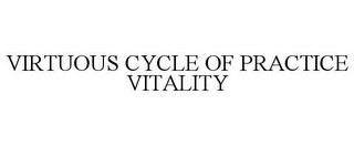 VIRTUOUS CYCLE OF PRACTICE VITALITY