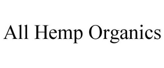 ALL HEMP ORGANICS