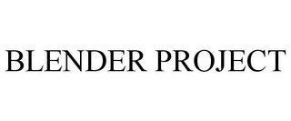 BLENDER PROJECT