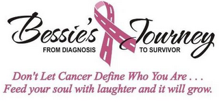 BESSIE'S JOURNEY FROM DIAGNOSIS TO SURVIVOR DON'T LET CANCER DEFINE WHO YOU ARE... FEED YOUR SOUL WITH LAUGHTER AND IT WILL GROW