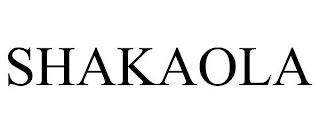 SHAKAOLA
