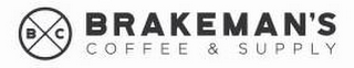 BC BRAKEMAN'S COFFEE & SUPPLY