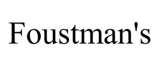 FOUSTMAN'S