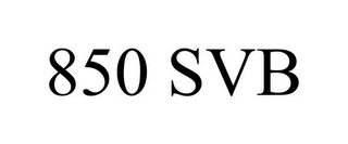 850 SVB